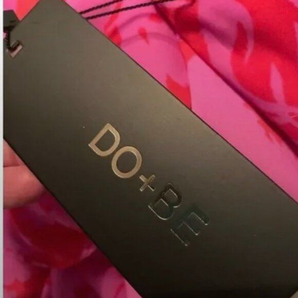 DO+BE Asymmetrical One Shoulder Tulip Hem Summer Midi Dress Large - Picture 6 of 7